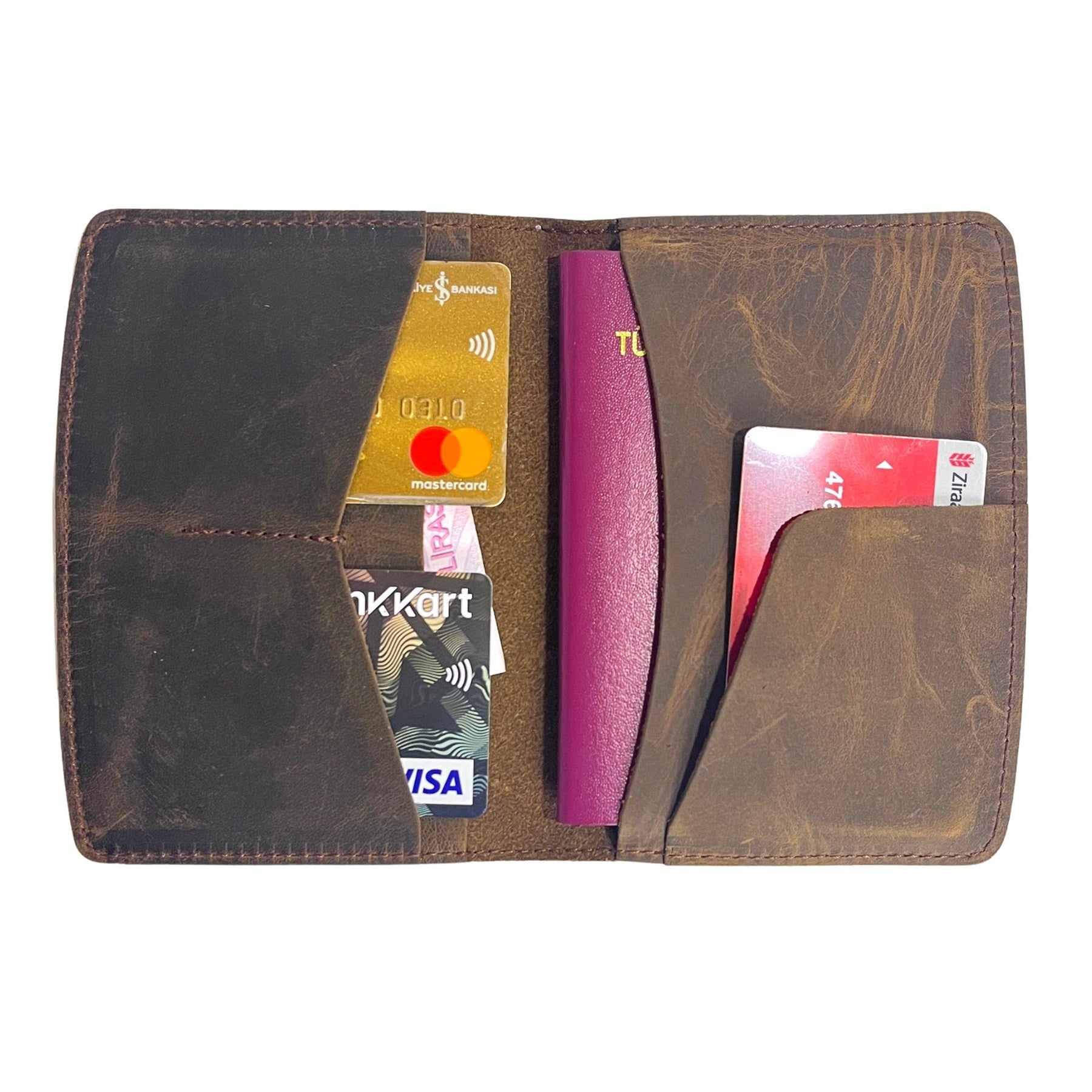 NipponNoir Leather Passport Holder