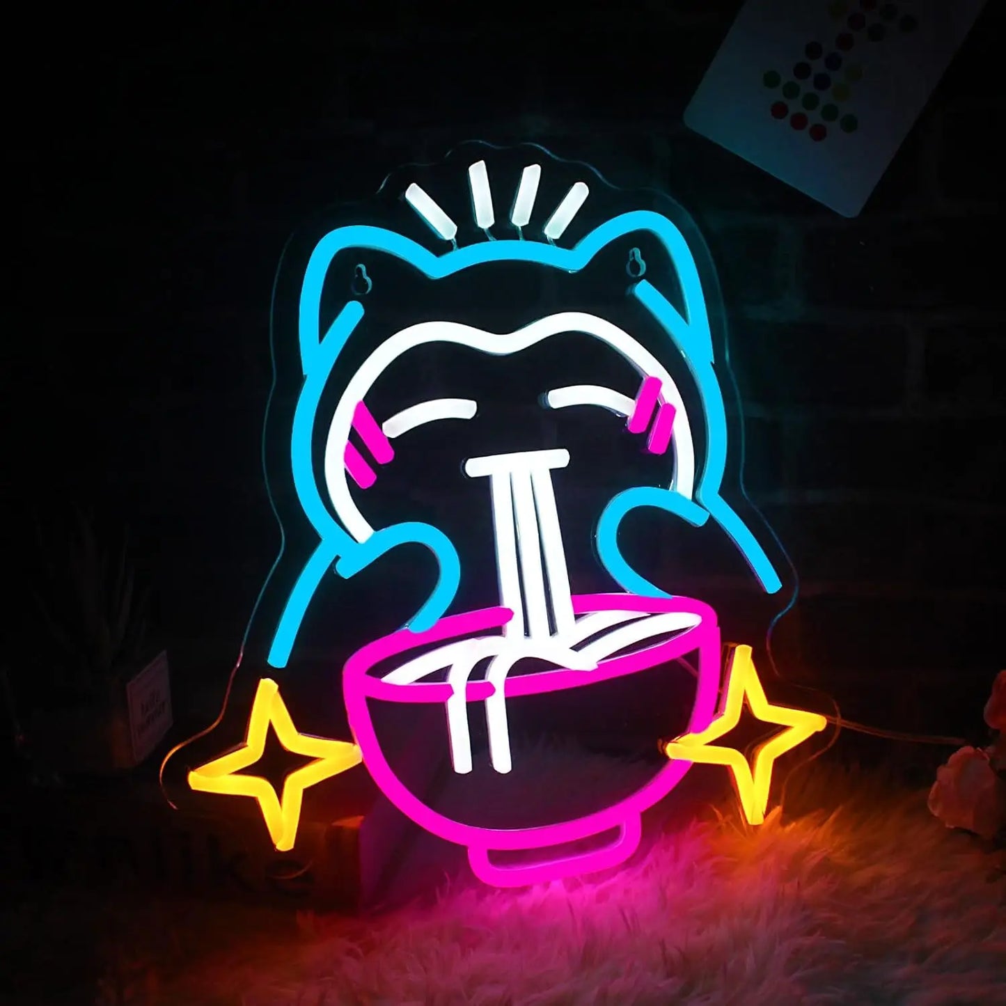 Pokemon Ramen Neon Light