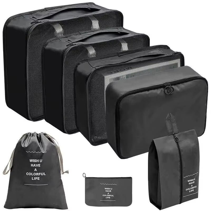 Travel Packing Cube Set (7-10 Pcs)