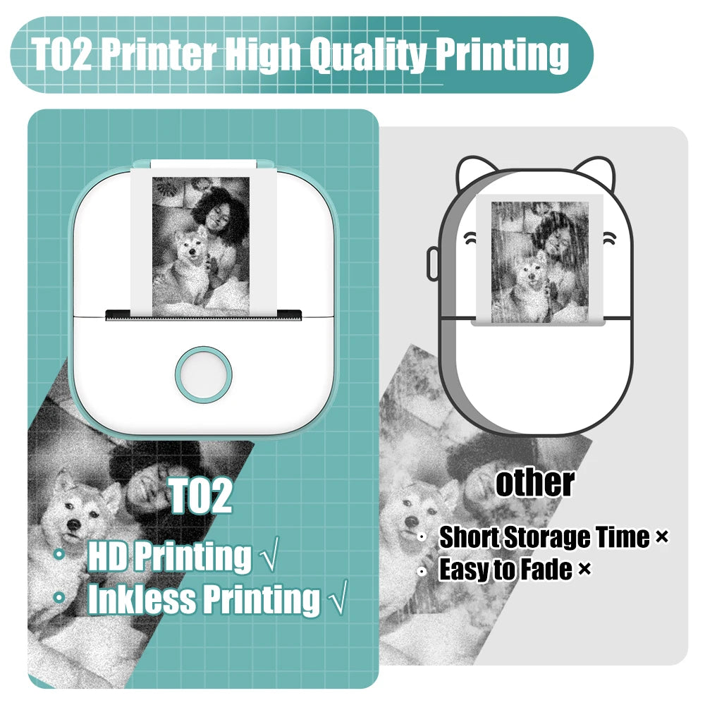 Mini Thermal Pocket Printer