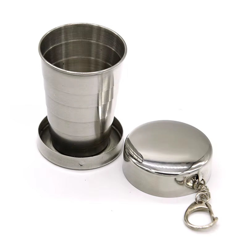 Stainless steel collapsible cup 75/150/250ml