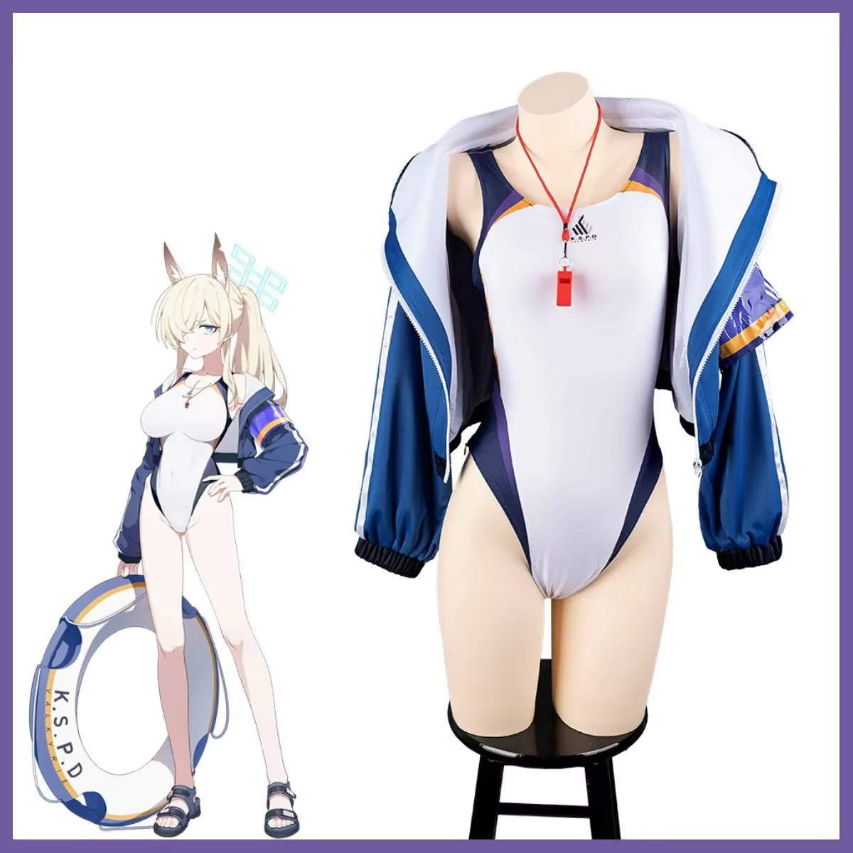 Game Blue Archive Kana Ogata Cosplay Costume