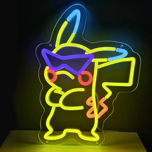 Pikachu Neon Sign for Wall 