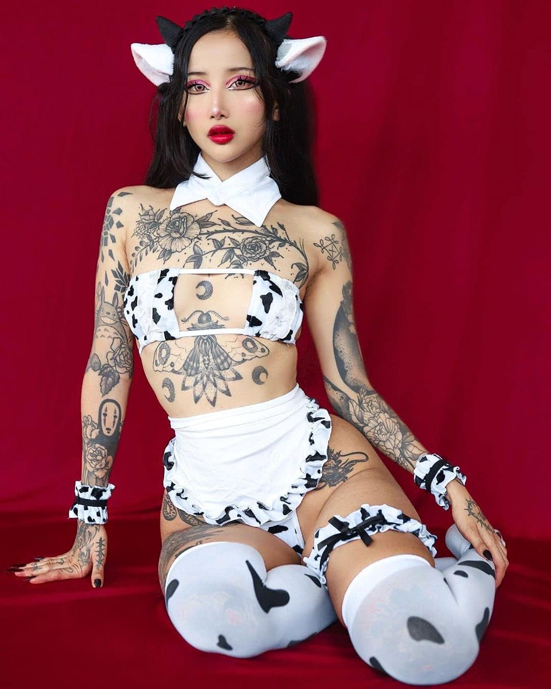 Womens Anime Cow Cosplay