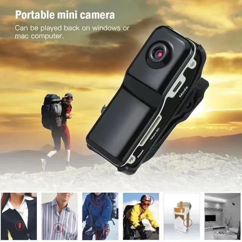 Mini HD DV Camera Body Cam Portable Video Recorder