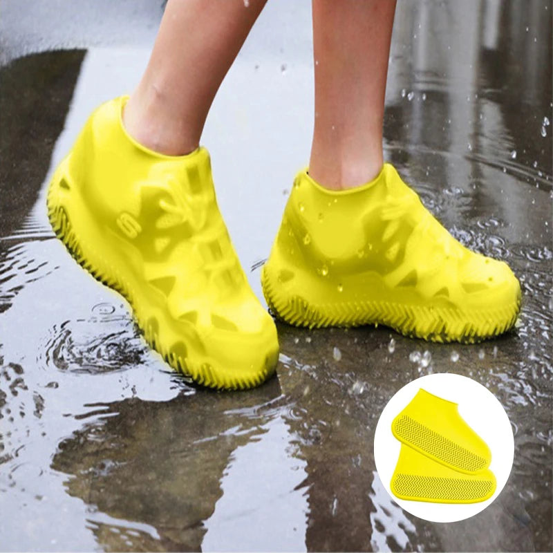 Waterproof Silicone Shoe Covers - Stylish, Durable, and Perfect for Rainy Adventures