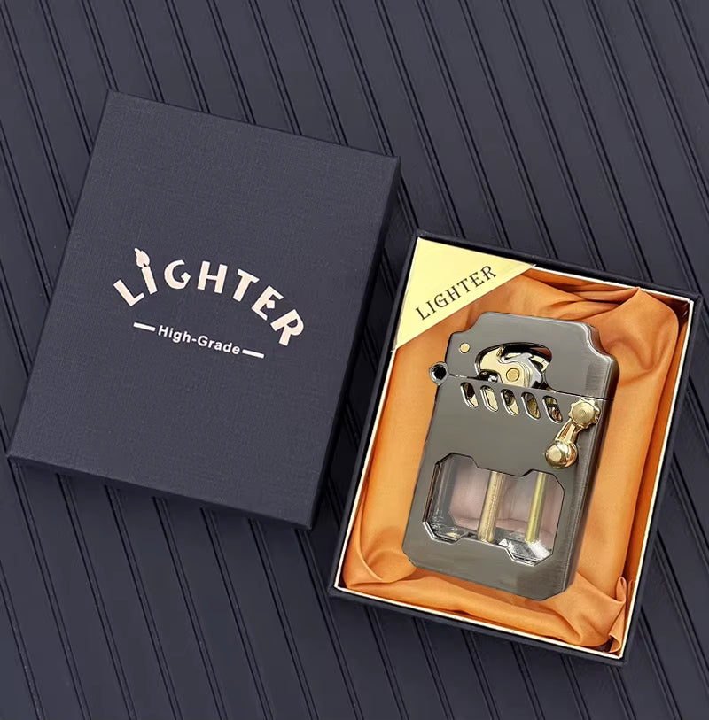 Cyber Mecha Transparent Kerosene Lighter