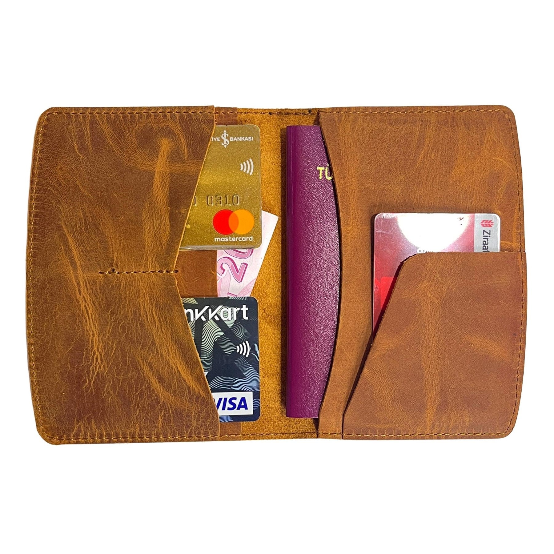 NipponNoir Leather Passport Holder