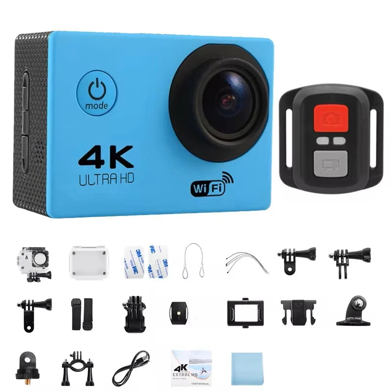 4K Action Camera 1080P/30FPS Wifi 2.0