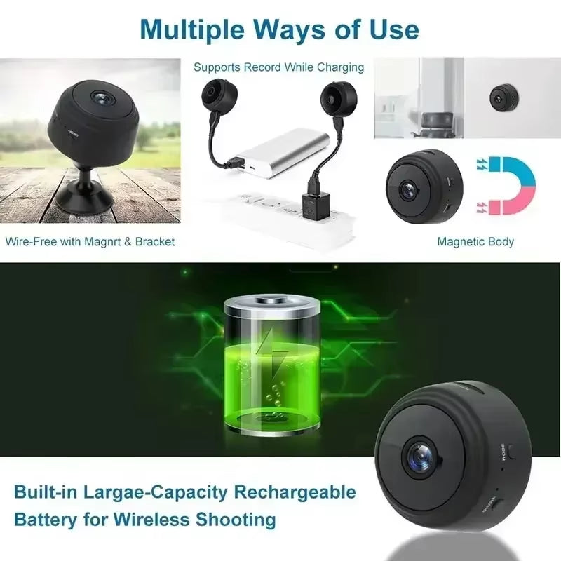 Mini Wireless Surveillance Camera