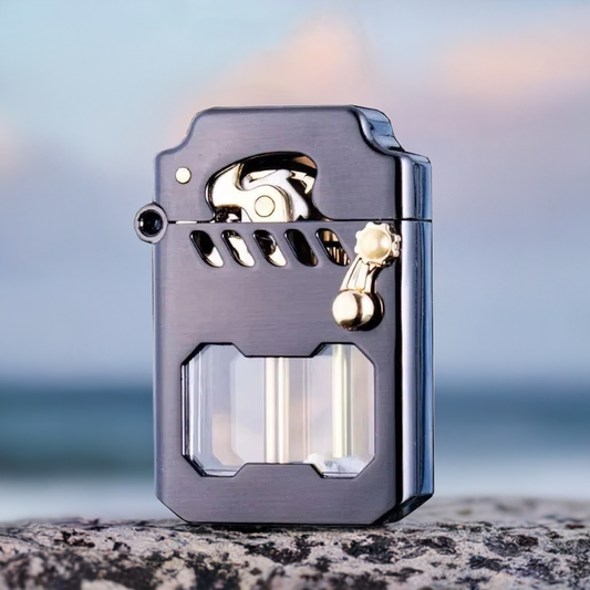 Cyber Mecha Transparent Kerosene Lighter